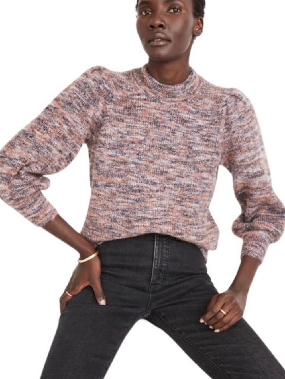 Madewell Marled Knit Sweater